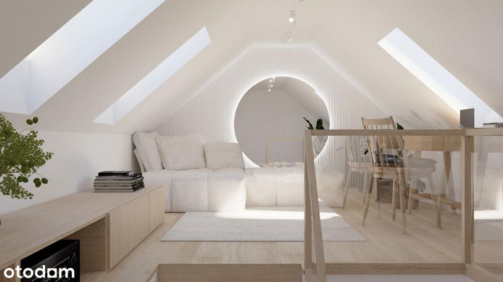 Gotowy Dom z ogrodem, 4 pok. 2 łazienki + 44 m2 poddasze