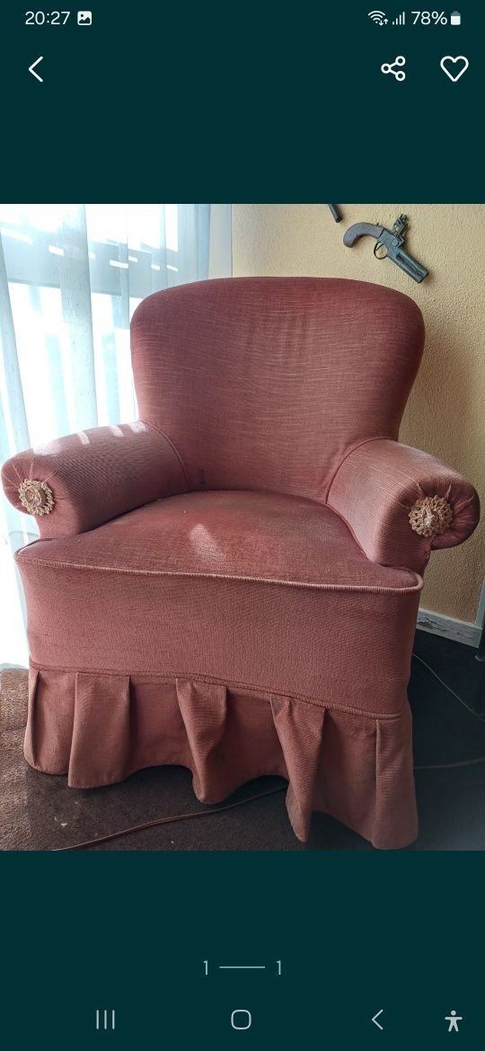 Vendo estes 2 sofás