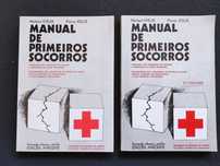 Livros antigos Manual de Primeiros Socorros