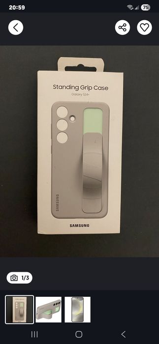 Чехол Samsung Standing Grip Case для Samsung Galaxy S24+





Чехол Sa