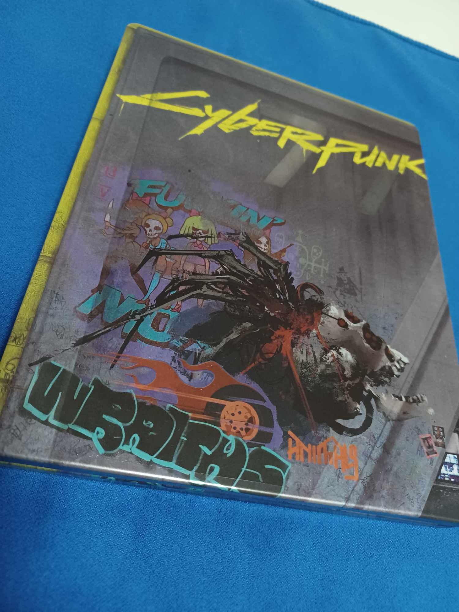 Steelbook Cyberpunk 2077 + gra PS4 Playstation 4 PS5 unikat