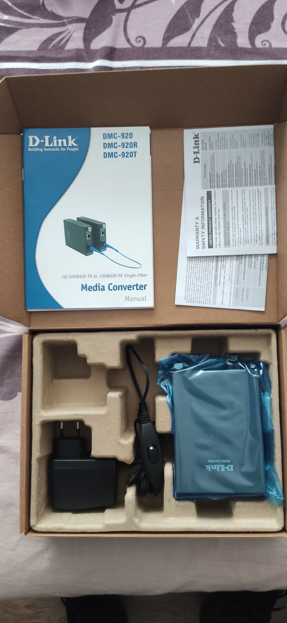 Медиаконвертер D-Link DMC-920T