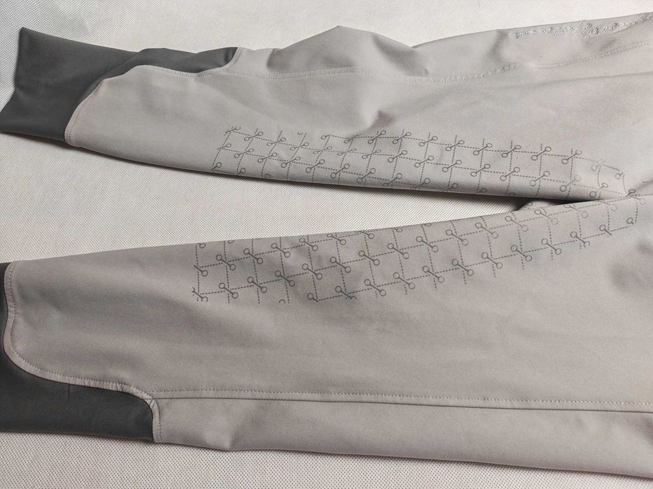 Rewelacyjne bryczesy Felix Buhler pełen silikonowy lej rozmiar 44