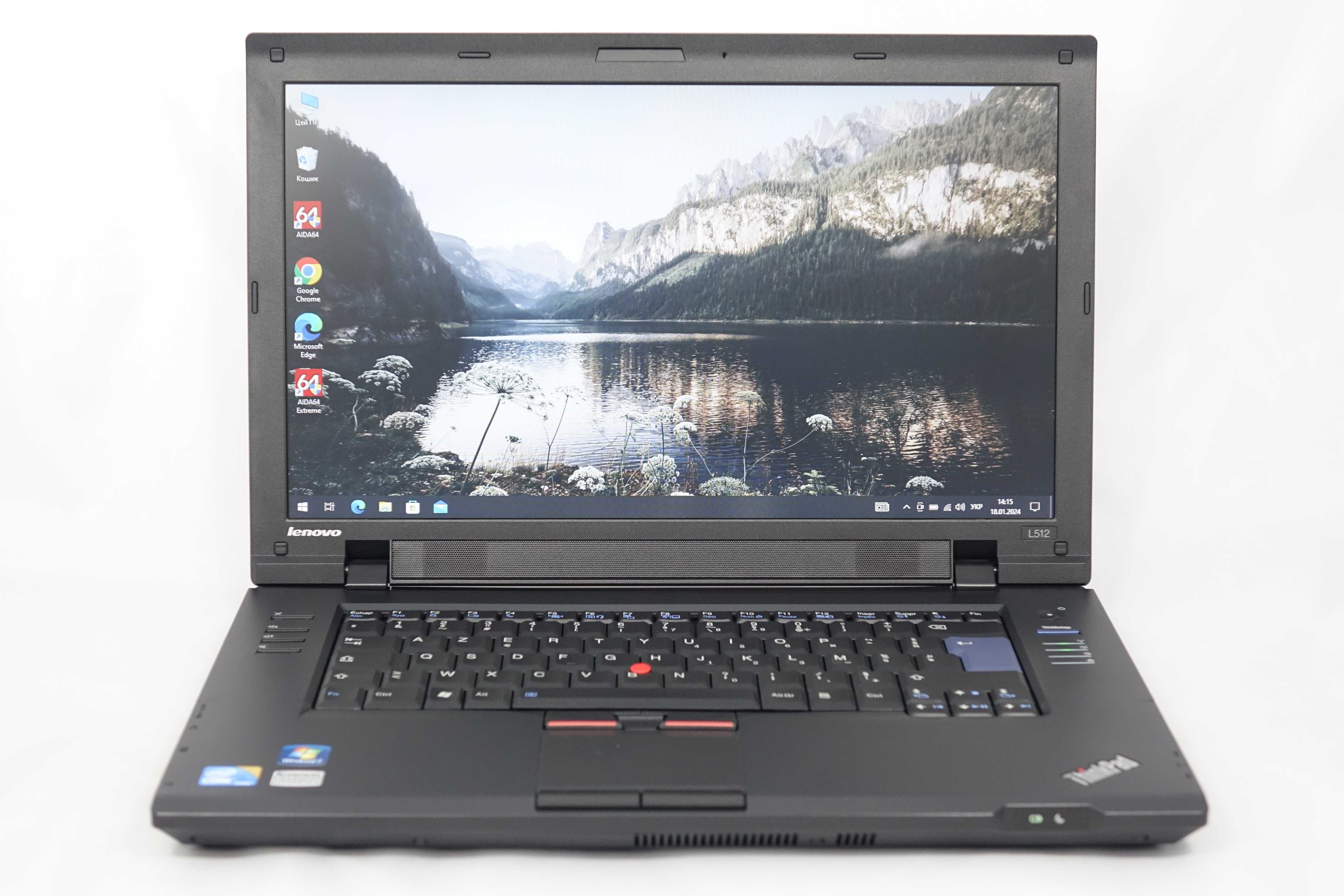 Lenovo ThinkPad L512 i5-450M 6/128 GB 15.6"  Intel HD