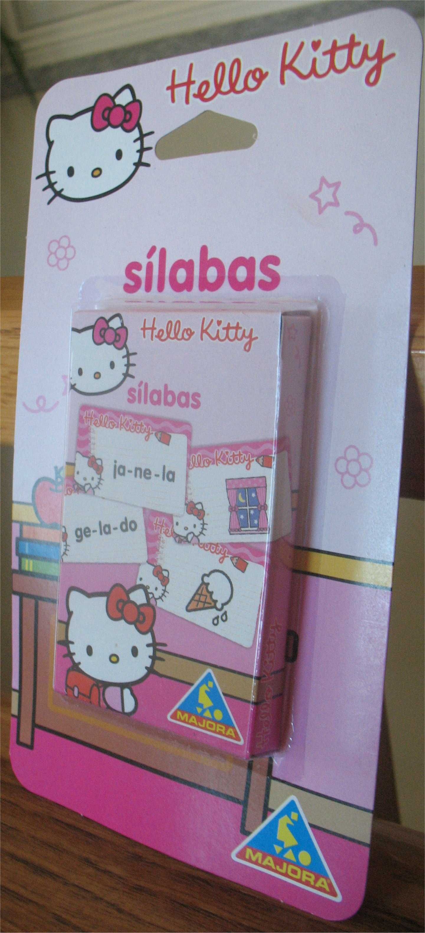 Majora - Hello Kitty - Jogo Cartas Didático - Sílabas (2011)