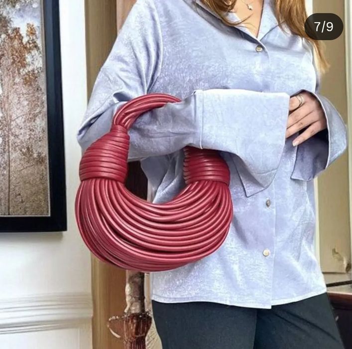 сумка Bottega Veneta Nappa Mini Tubular Double Knot