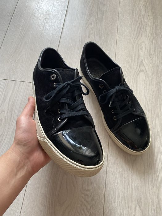 Lanvin чоловічи кеди з натуральної замші(оригінал)