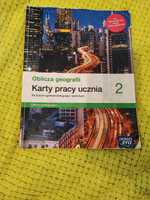 Oblicza geografii, Karty pracy ucznia - Zakres podstawowy