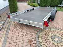 Wena TYP - WE2  Przyczepa Platforma 4,5x1,8m NOWA - Producent