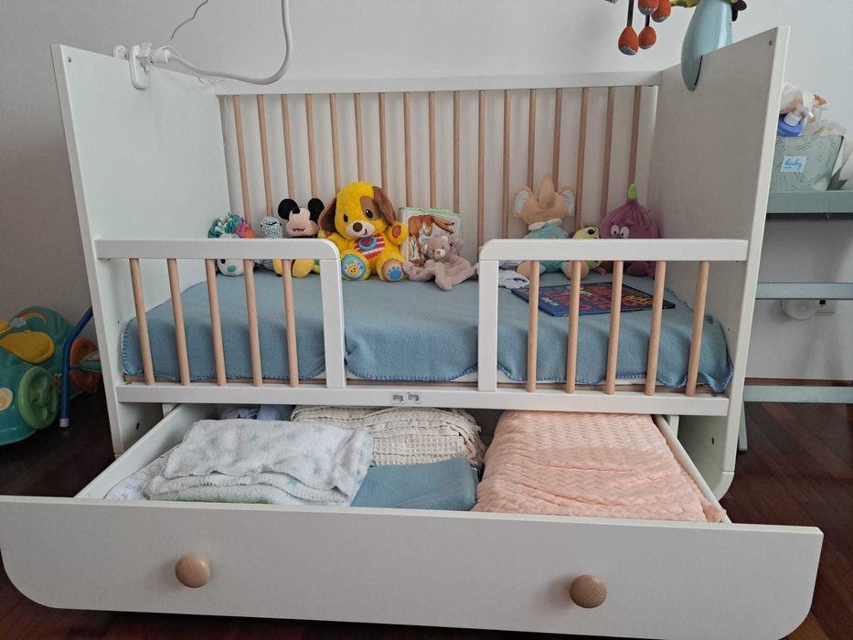 Berço IKEA MYLLRA Branco