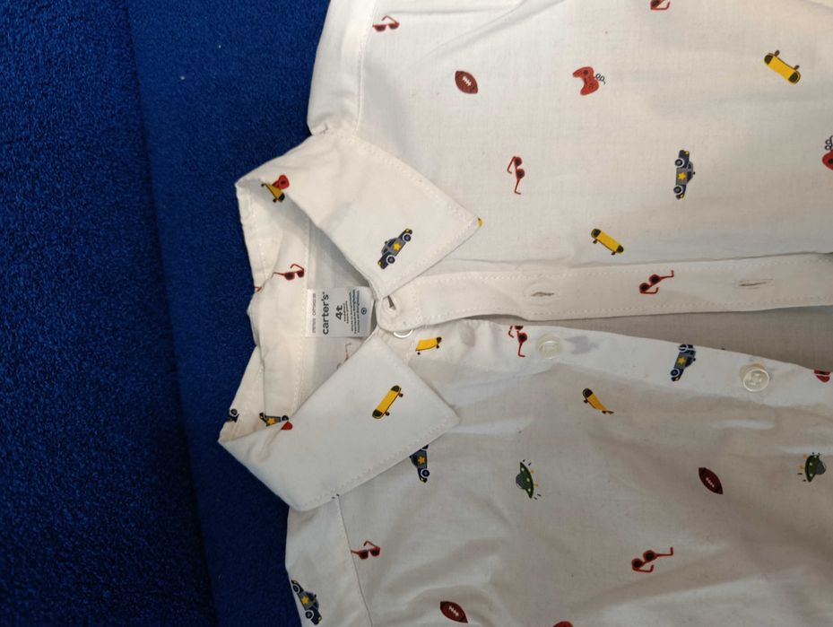 Сорочка Carter's на хлопчика 4t