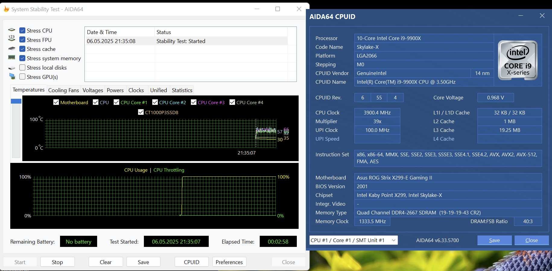 s2066 сет Intel Core i9-9900X 10я\20п 4.7GHz+ ROG STRIX X299. Trade-IN
