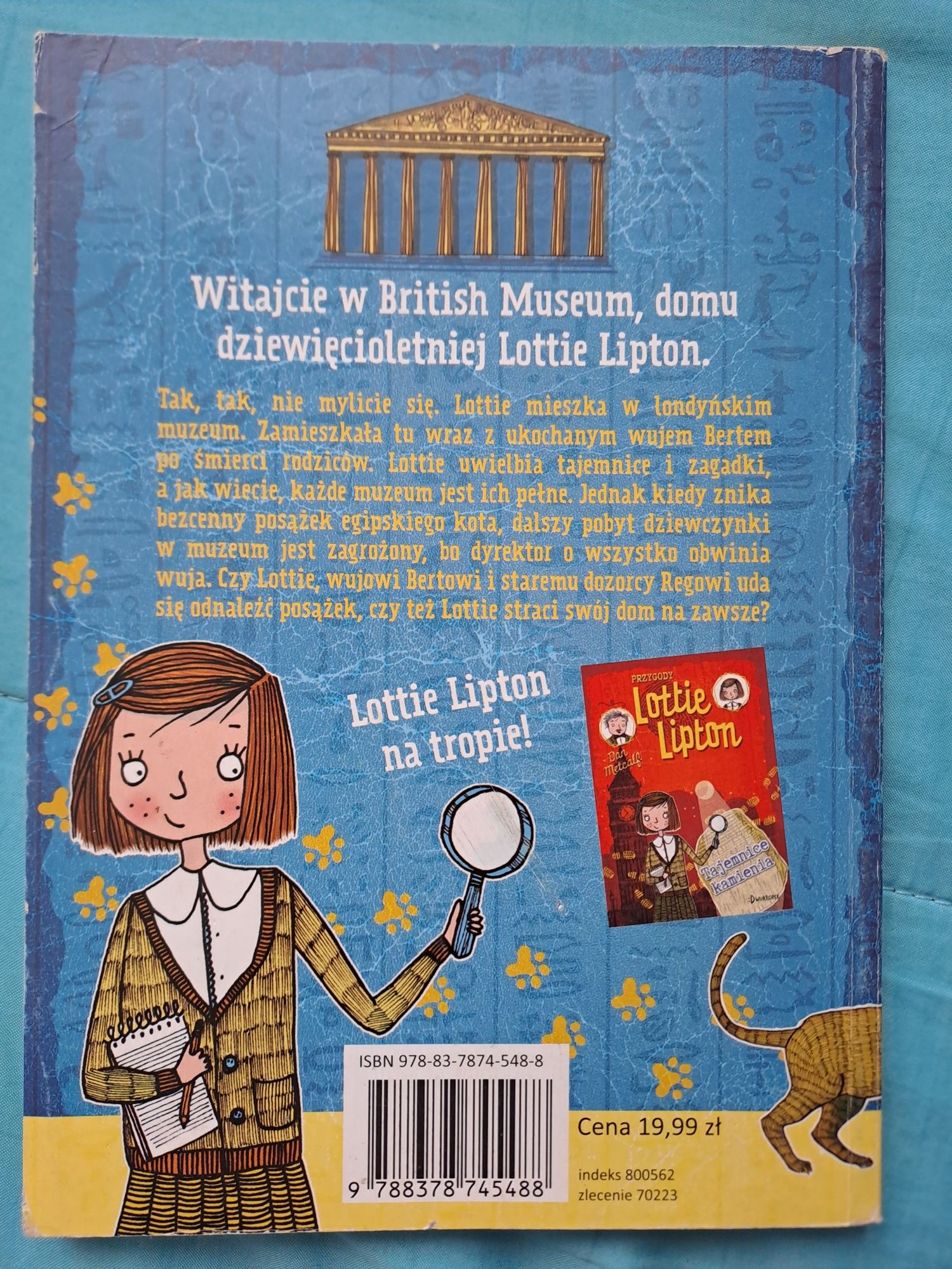 "Przygody Lottie Lipton - klątwa egipskiego kota" - Dan Metcalf