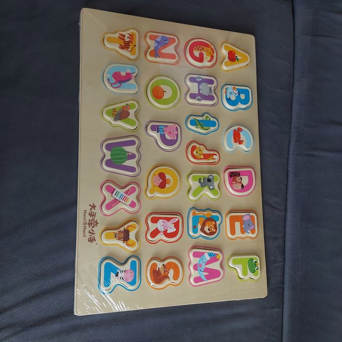 Klocki edukacyjne  alfabet