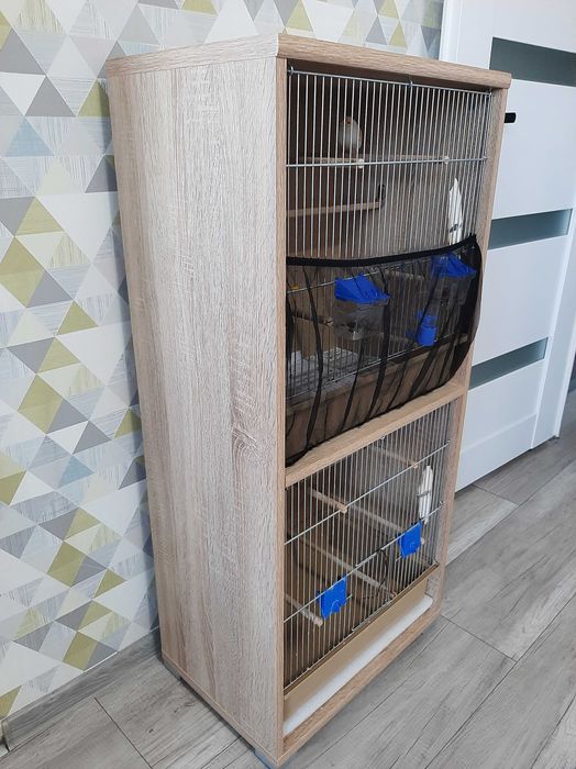 Regał woliera klatka dla ptaków ptak kanarek akcesoria wyposażenie