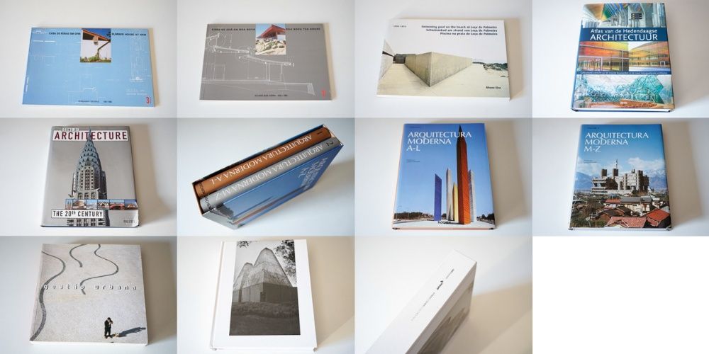 Livros de Arquitectura - Siza, Souto, Carrilho, Herzog, El Croquis