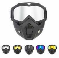 Maska HD gogle okulary cross quad motor airsoft enduro paintball