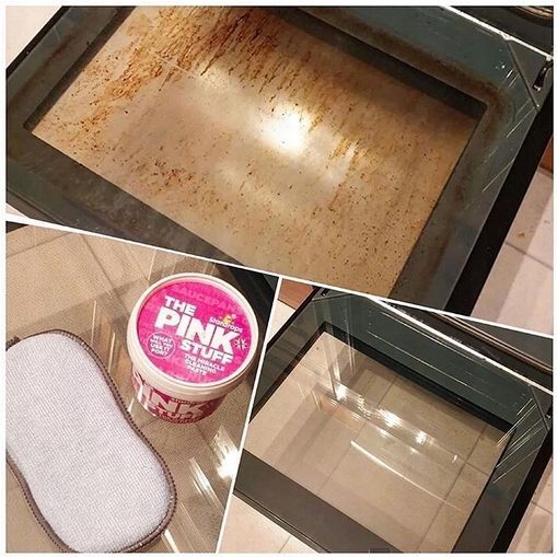 Zestaw pasta czyszcząca uniwersalny środek czyszczący the pink stuff