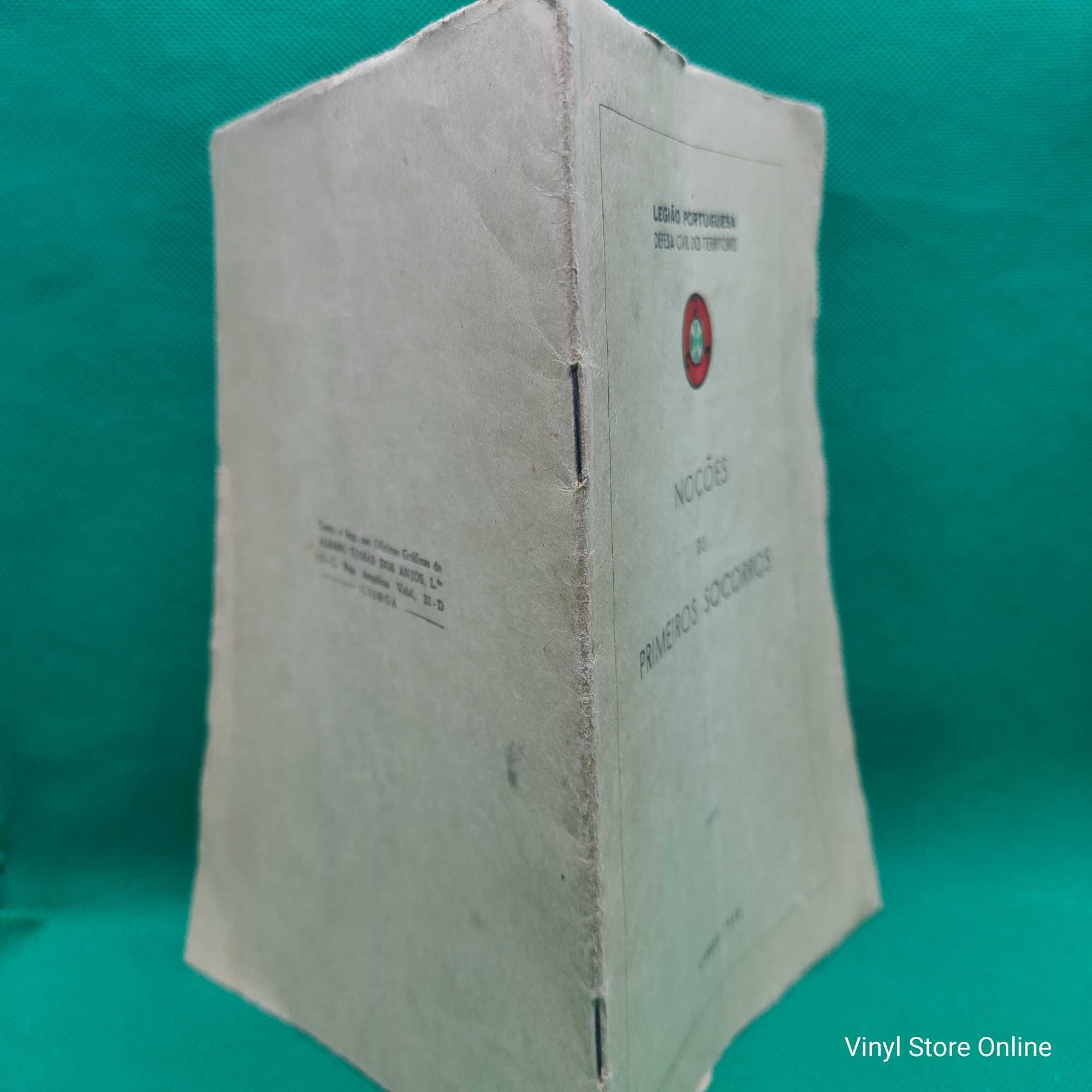 Livro -Noções de primeiros socorros - Legião Portuguesa - PAR6