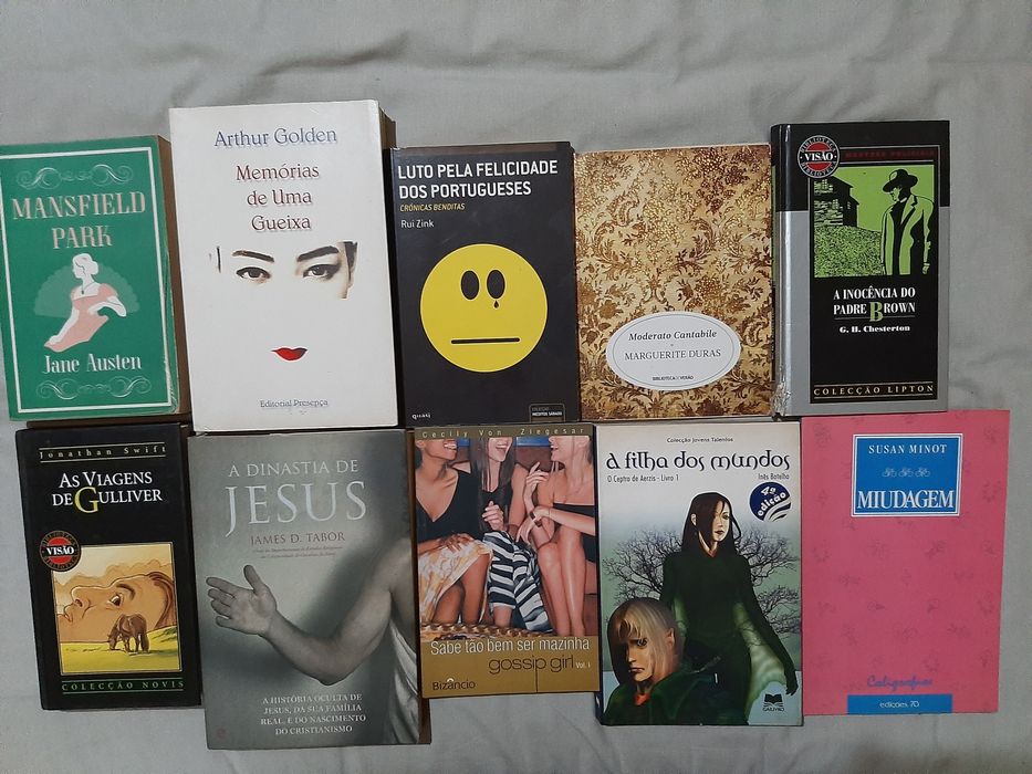 Livros diversos (bom estado)