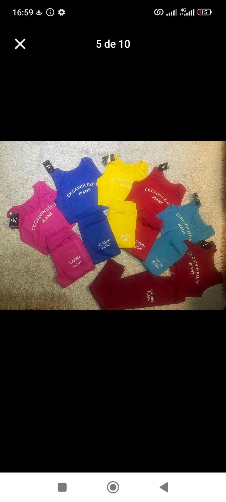 Vendo conjuntos de mulher 7,50€