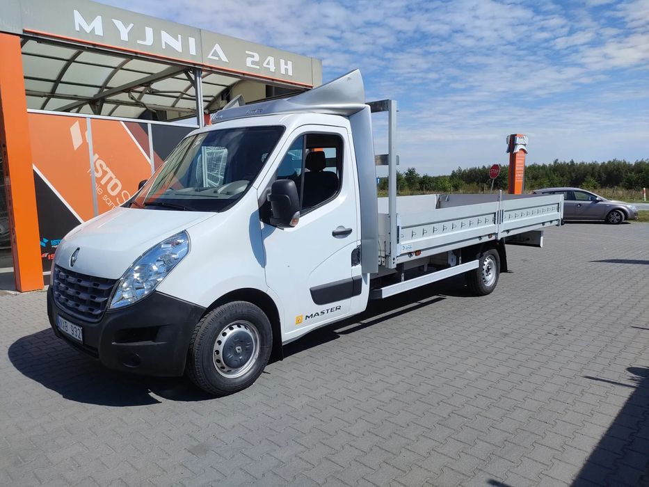 Renault Master  2.3 DCi Skrzynia 5 m Max rozstaw osi Paka Skrzyniowy Burty aluminiowe