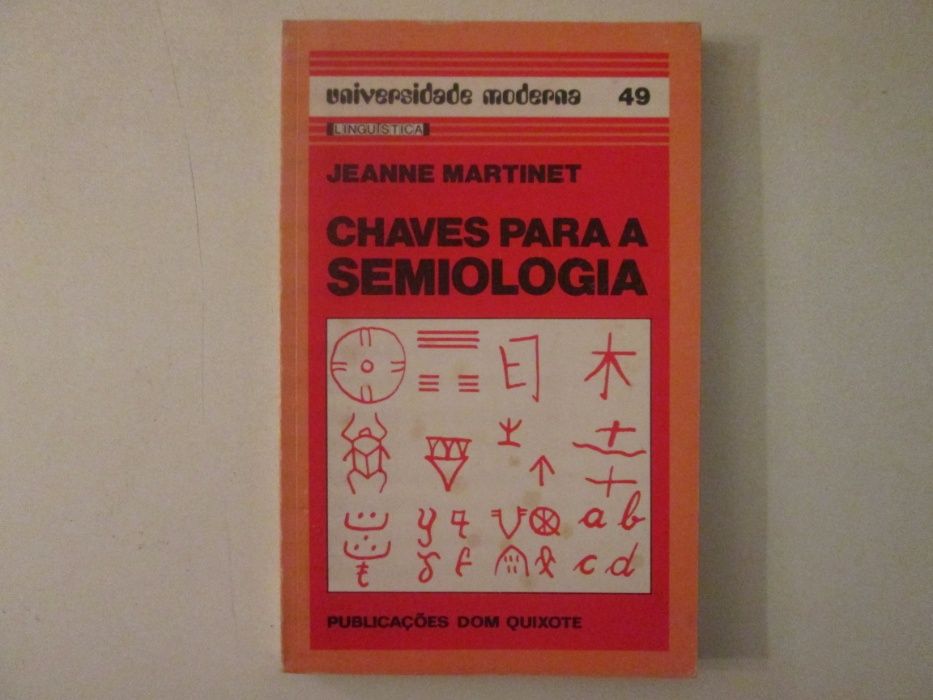 Chaves para a Semiologia- Jeanne Martinet