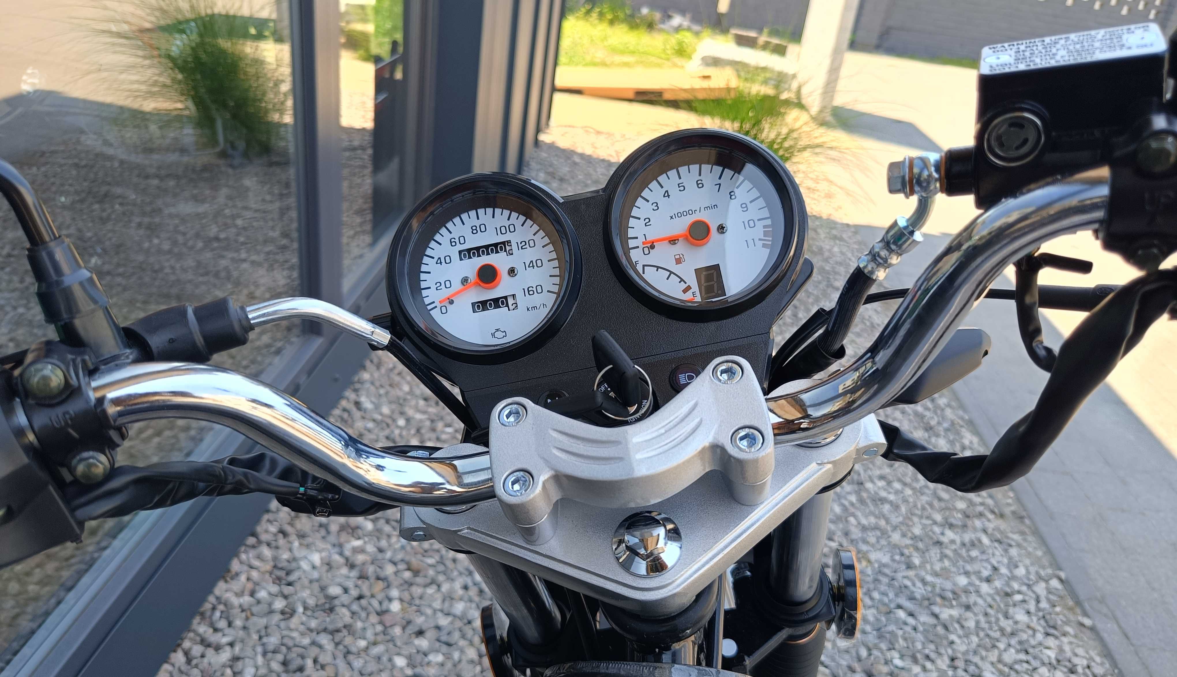 Motocykl 125 na kategorie B Romet CHART 125 motor 125 na kat.B Łódź