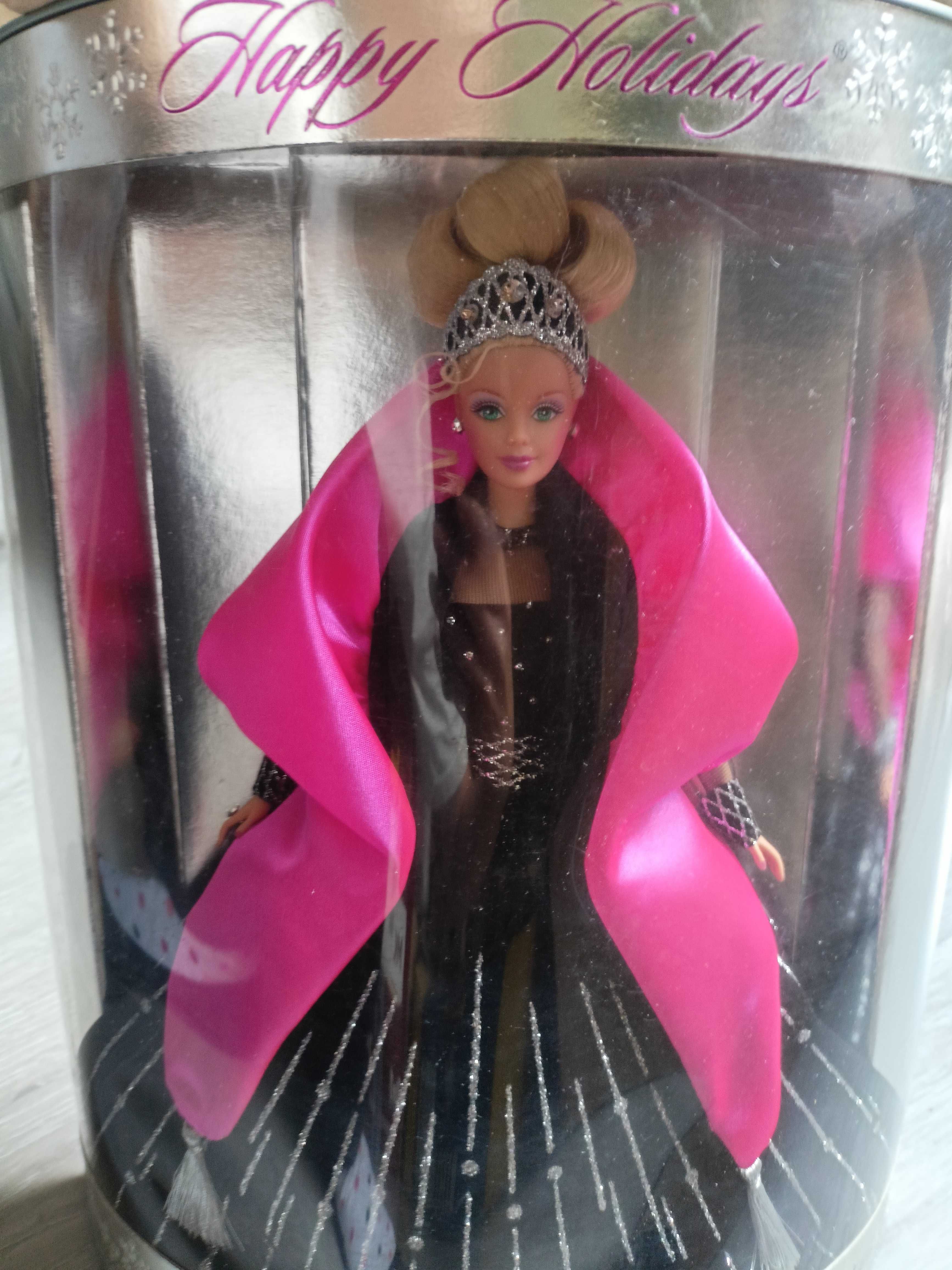 Lalka Barbie Happy Holidays z 1998 r. Mattel Mackie face