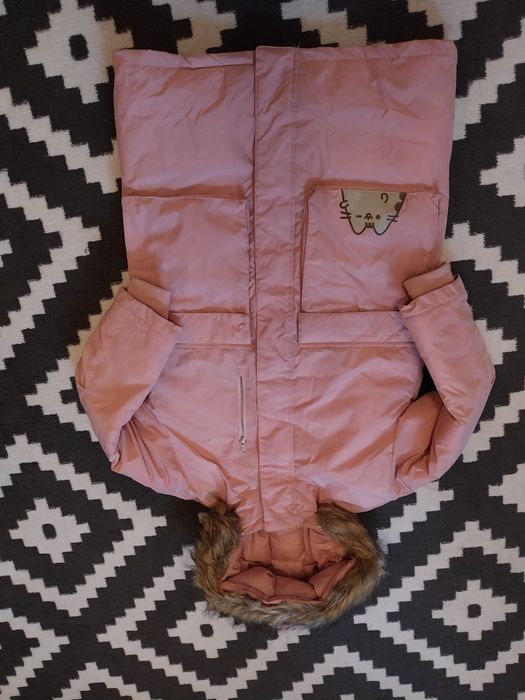 Płaszcz kurtka pusheen reserved 134 zimowa