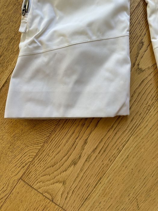 Spodnie zimowe narciarskie 10 lat / roz. 133-142 Wedze białe