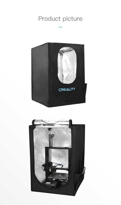 Корпус, термічне накриття 3D принтера CREALITY ENDER 70x75x90см