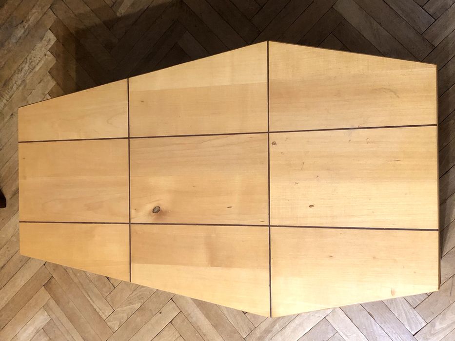 Журнальний столік шпон, бук, фанера