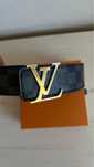 Pasek Louis Vouitton Zloty