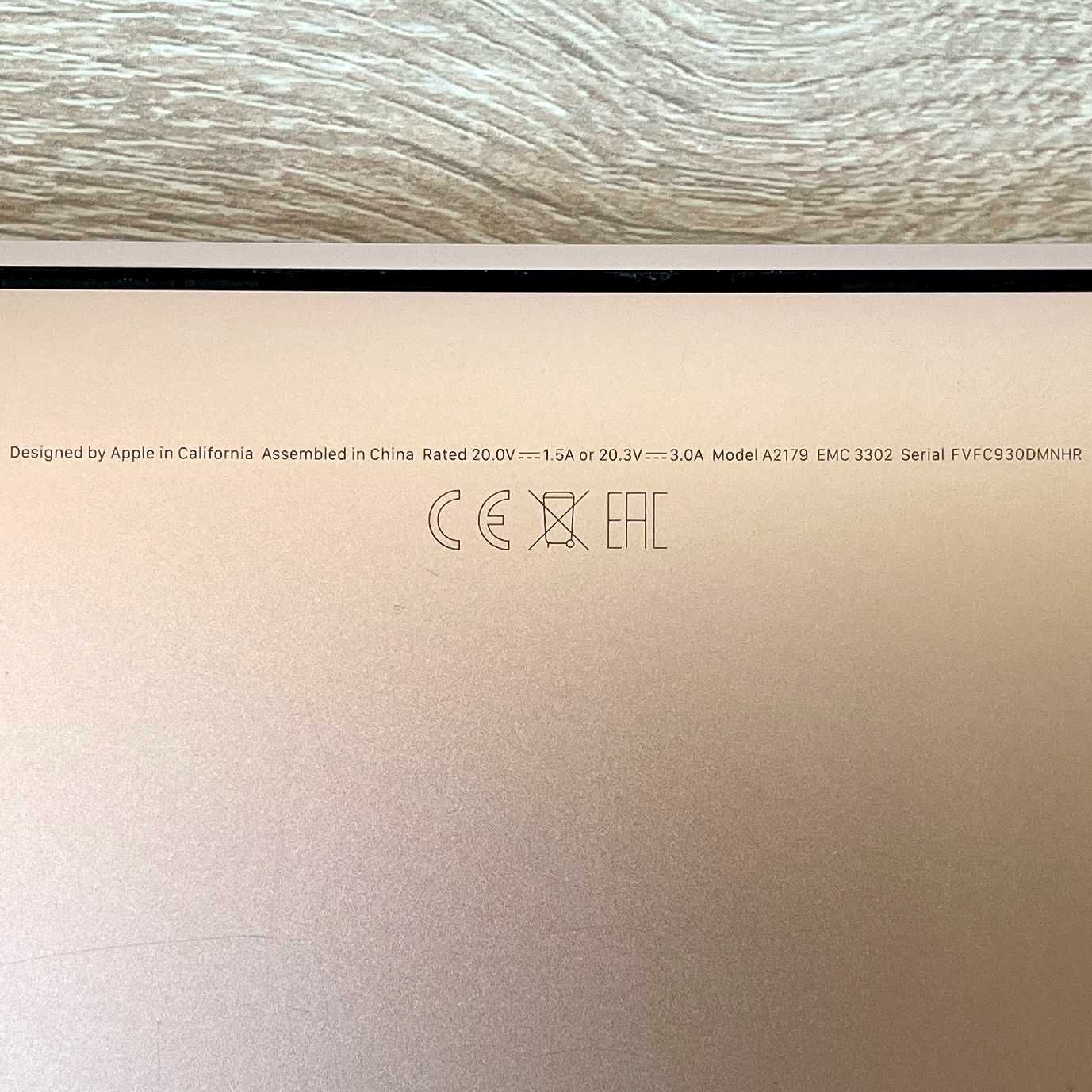 Ноутбук Apple MacBook Air 13" Gold 2020 – i3/8GB/256Gb (MWTL2)