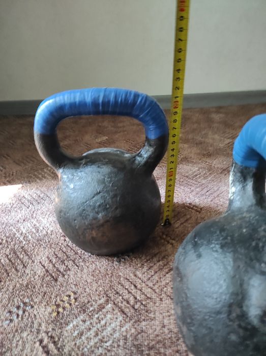 Чавунніі гирі 16 кг, одна-1500