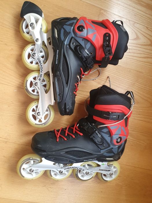Rollerblade RB 90 mm 45.5 wkladka 30 cm szyny damon