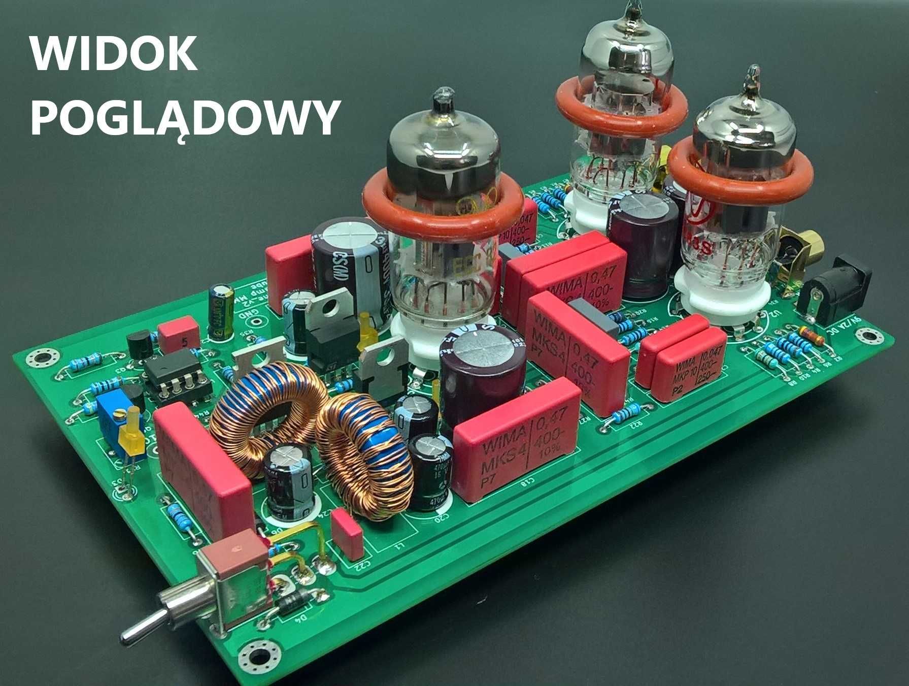 Płytka PCB przedwzmacniacz lampowy RIAA – Cornet3 klon