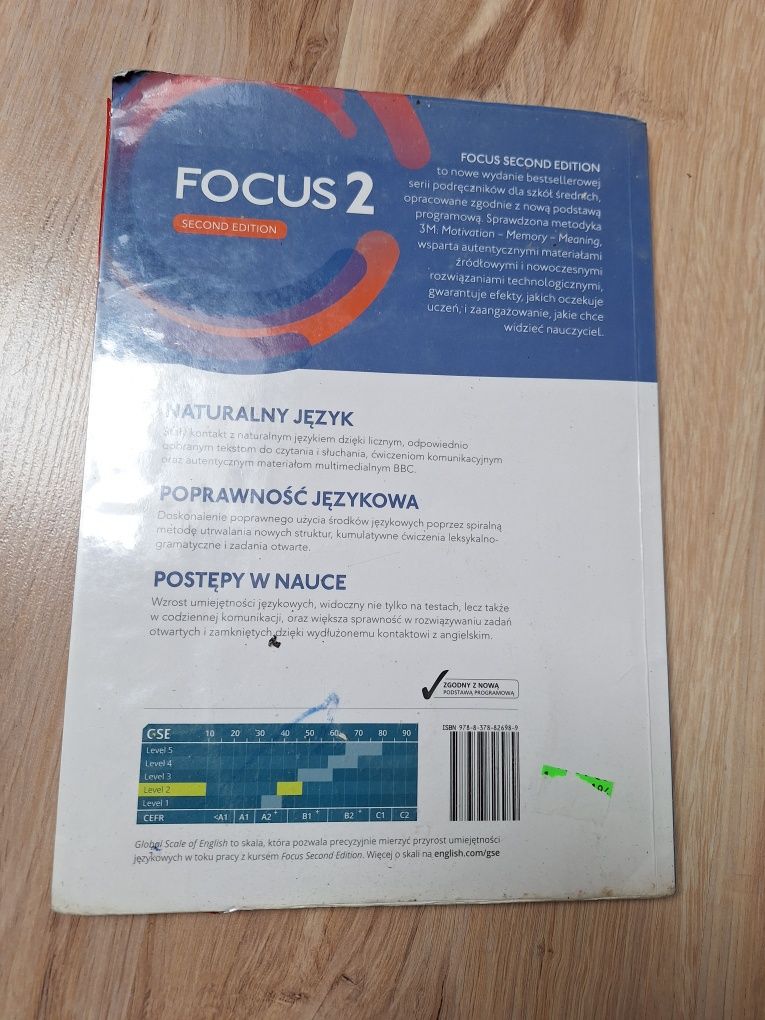 Podręcznik Focus 2 poziom A2+/B1