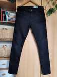Spodnie jeansy ciemne/czarne rozm 31/32 skinny SPRIT