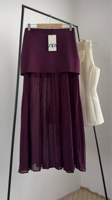 Міді спідниця юбка  Zara,
