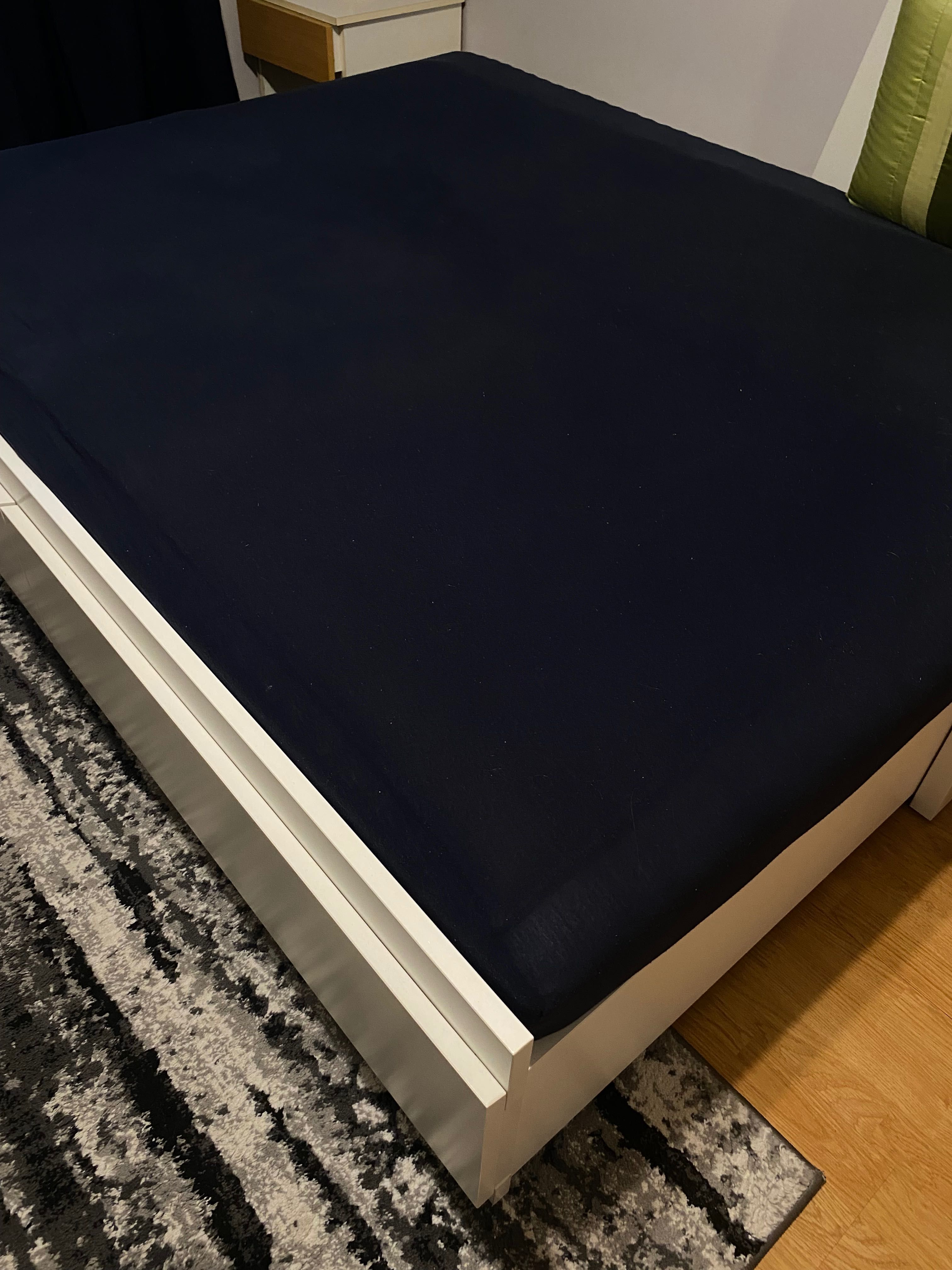 Łóżko z materacem ikea flekke