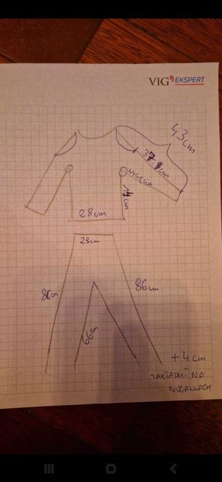 Strój do disco dance dla duetu dla dziewczynek