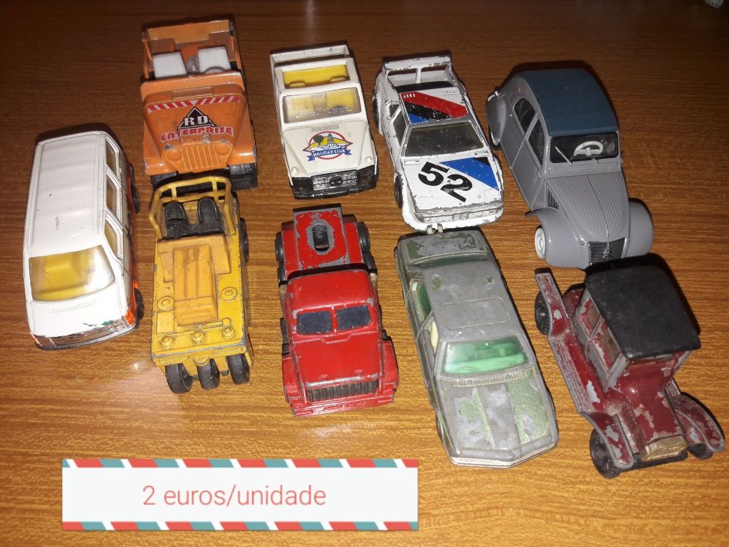 Miniaturas matchbox majorette e outras