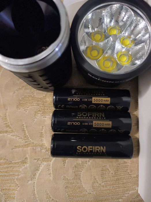Sofirn Q8 Plus + фірмові акумулятори