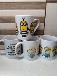 Kubki 4 szt. Minionki