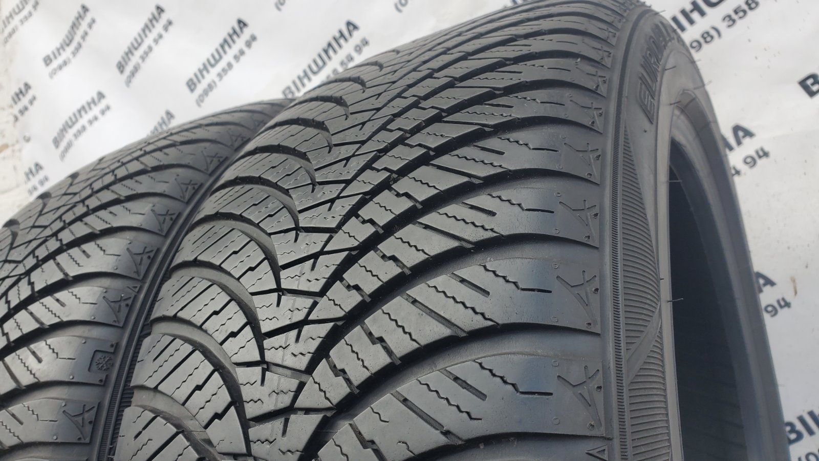 Шини 245/45 R 18 Falken Euroall Season. Пара. Колеса склад.