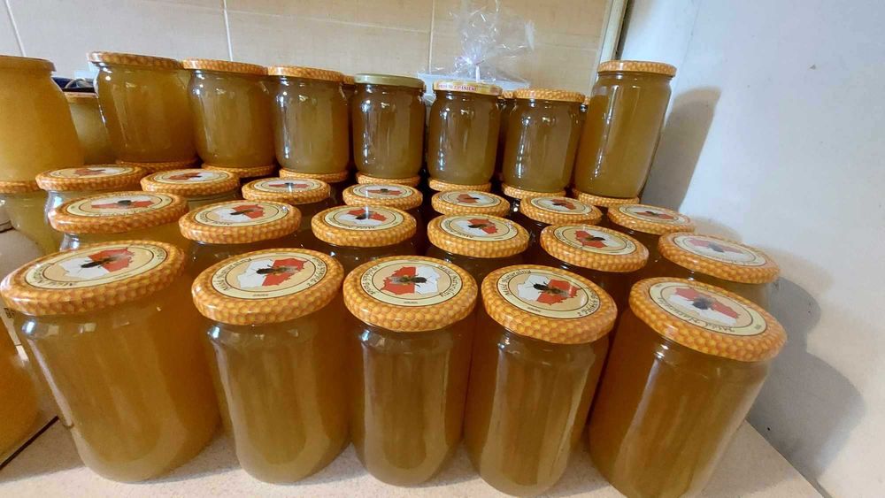 Miód, rodziny pszczele/odkłady, ule warszawskie poszerzane/