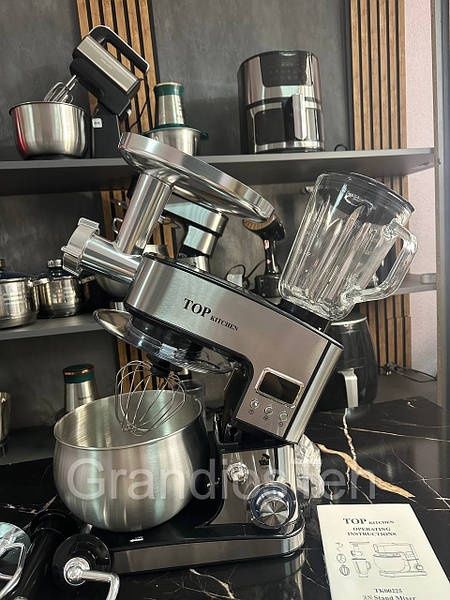 МОЩНЫЙ! Германский Кухонный комбайн, миксер, блендер, мясорубка, тесто