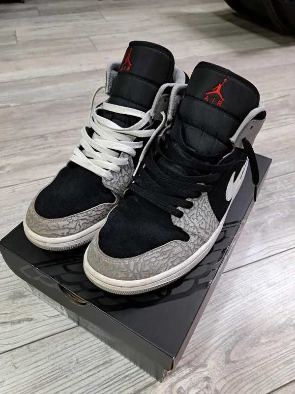Air Jordan 1 Mid SE elephant print 44.5
